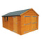 20' x 12' Traditional Deluxe Shiplap Wooden Garage / Workshop Shed